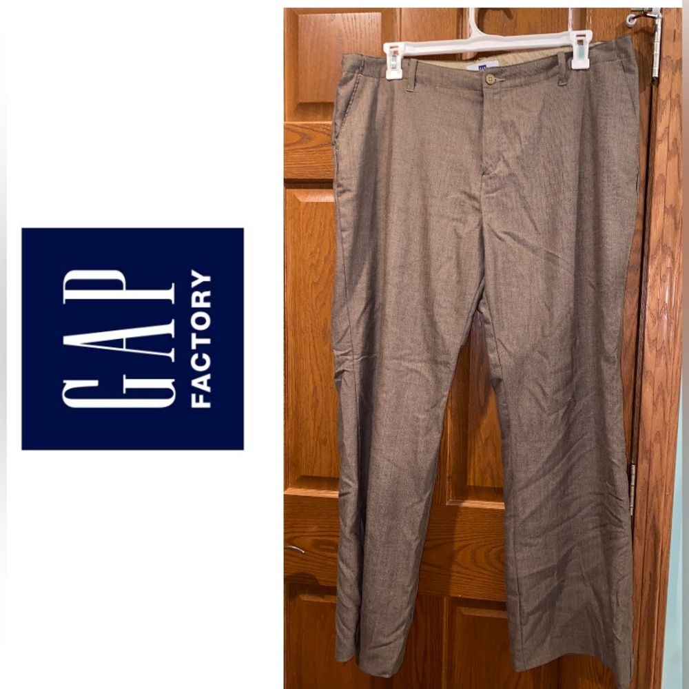 EUC Gap Factory Store Size 18 Wool Blend Brown Pants